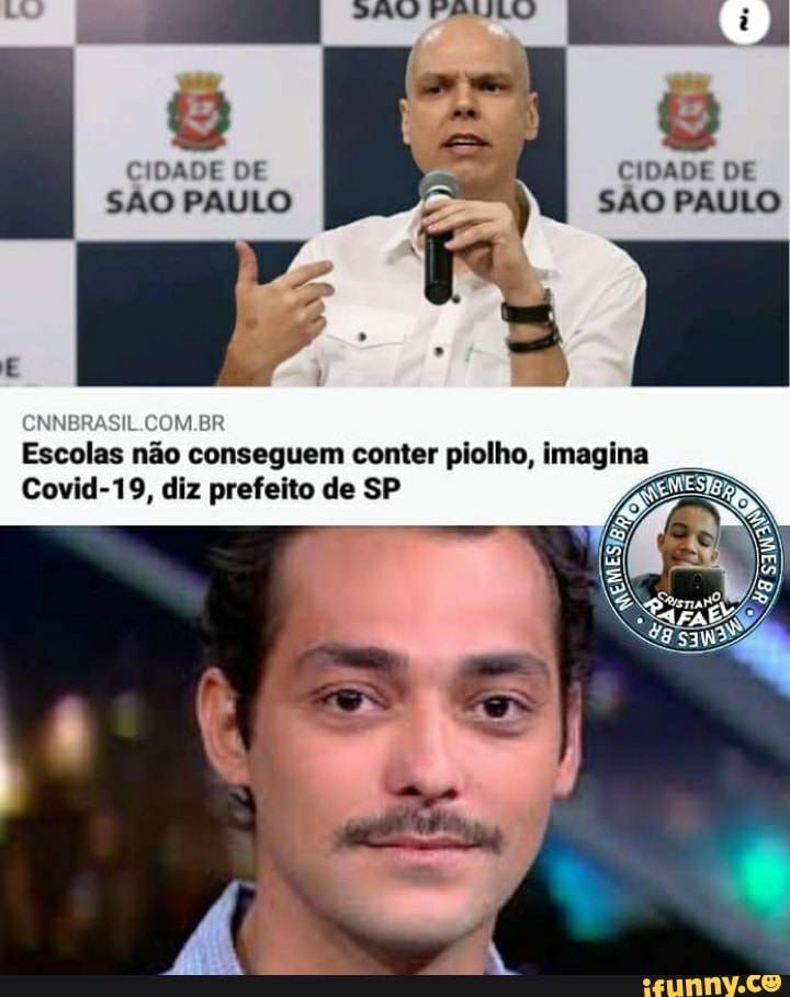 CIDADE DE CIDADE DE SÃO PAULO SÃO PAULO
NNBRASIL.COM.BR Escolas não conseguem conter piolho, imagina
Covid-19, diz prefeito de SP