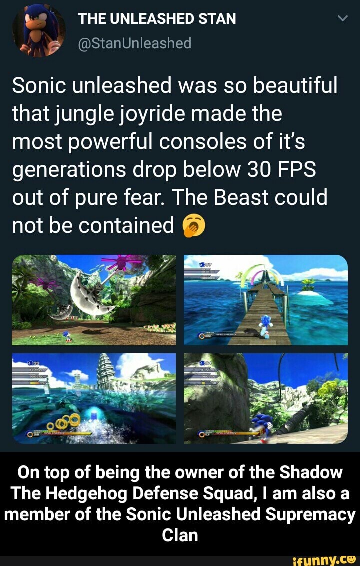 sonic unleashed jungle joyride