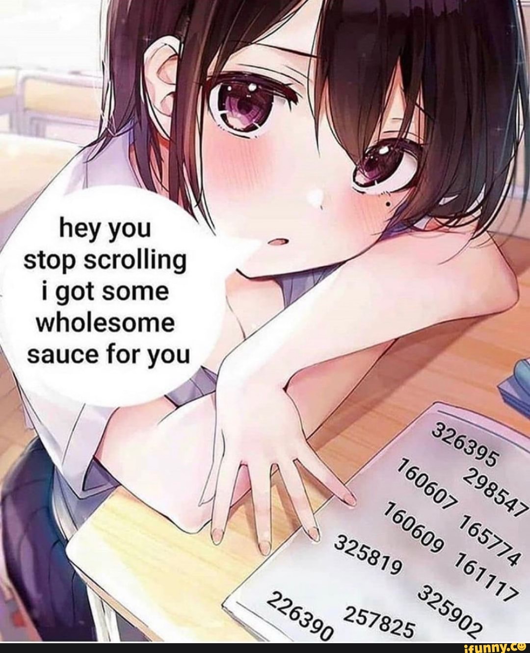 Hey you stop scrolling got some wholesome Sauce for you - iFunny