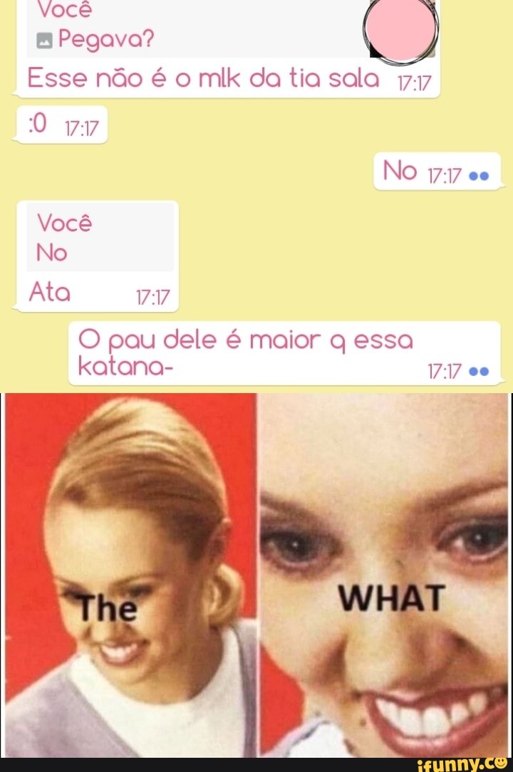 Você
Pegava?
Esse não é o mlk da tia sala
O vy
No 1717 co
Você
No
Ata
O pau dele é maior q essa katana-
oo