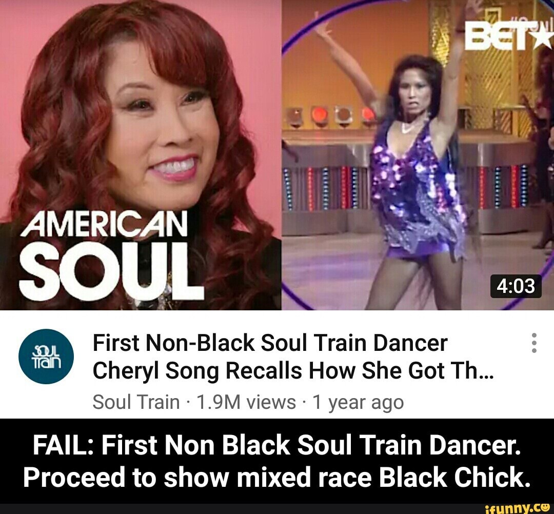 Soul train dancer cheryl song