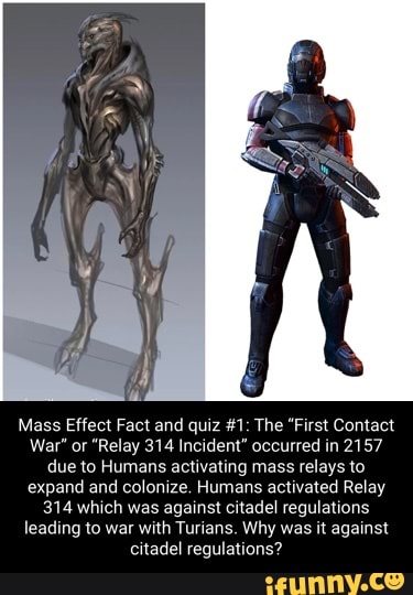 mass effect contact war