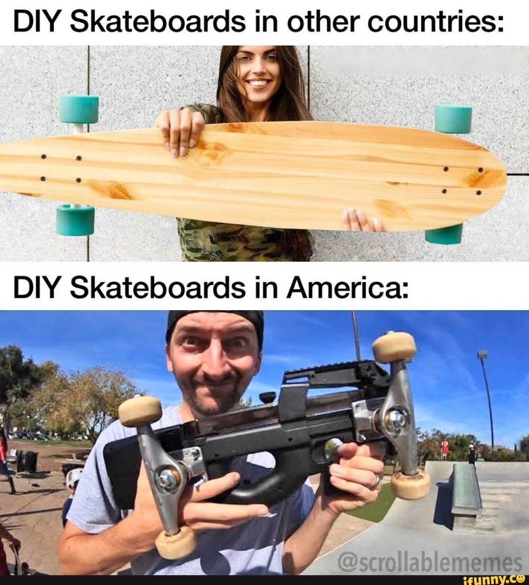 DIY Skateboards in other countries: