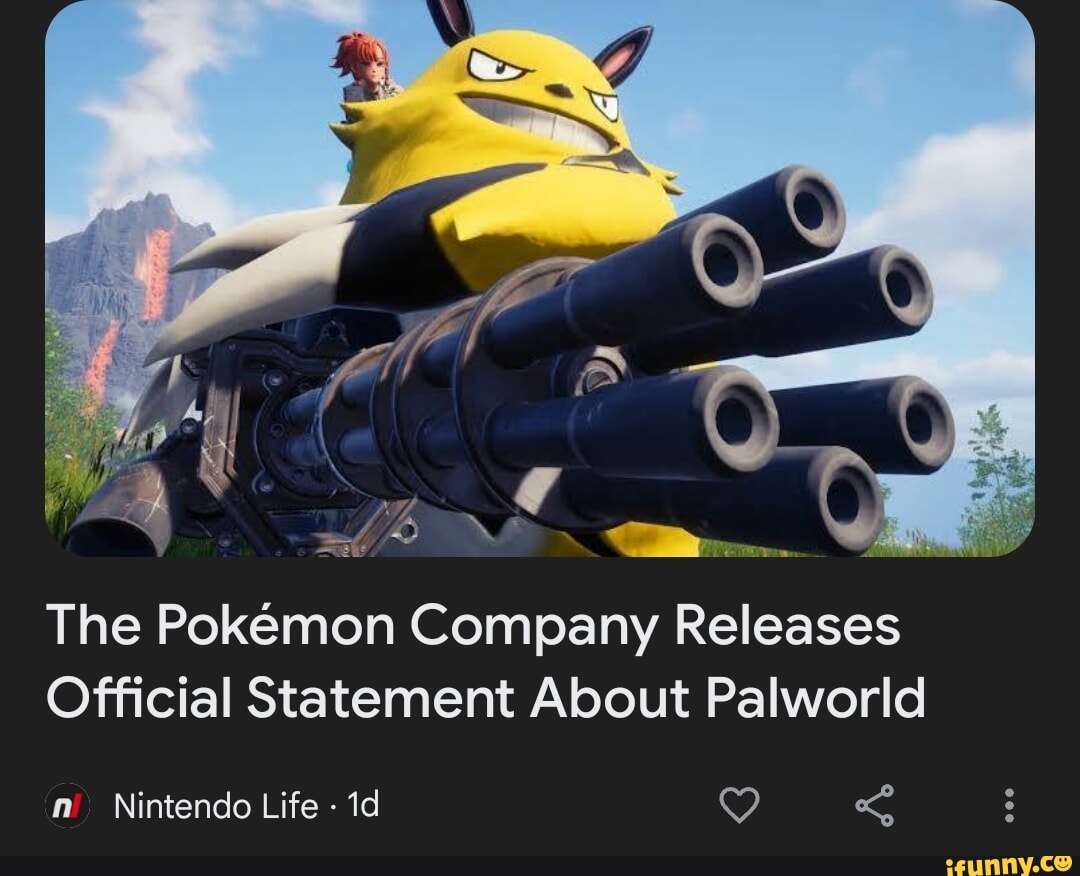 The Pokemon Company Releases Official Statement About Palworld Nintendo ...