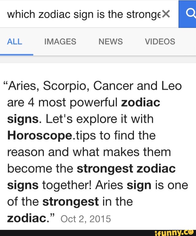 4 most powerful zodiac signs