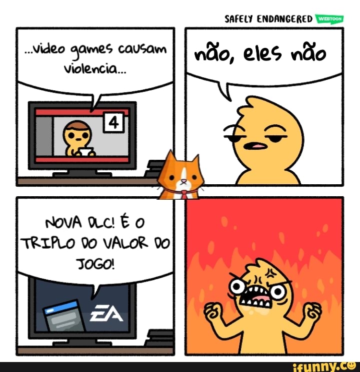 SAFELY ENDANGERED Waa)
não, eles não
Violencia...