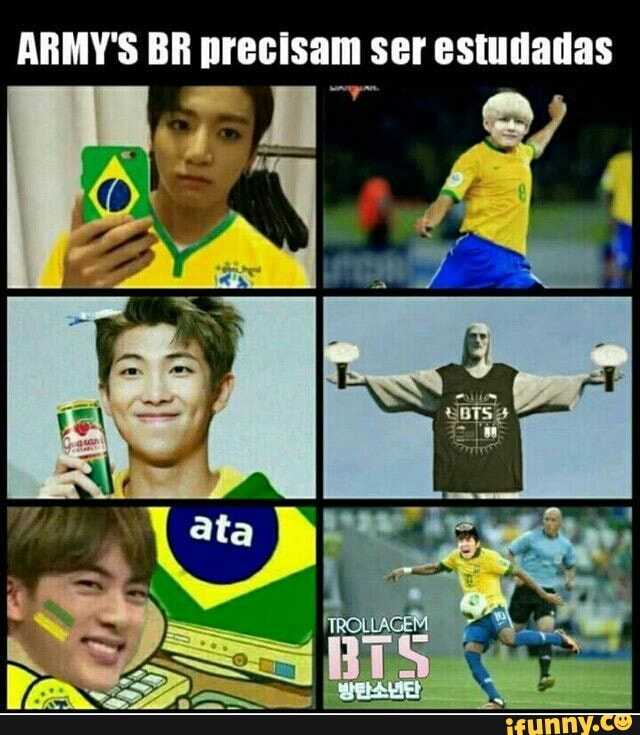 ARMY'S BR precisam ser estudadas