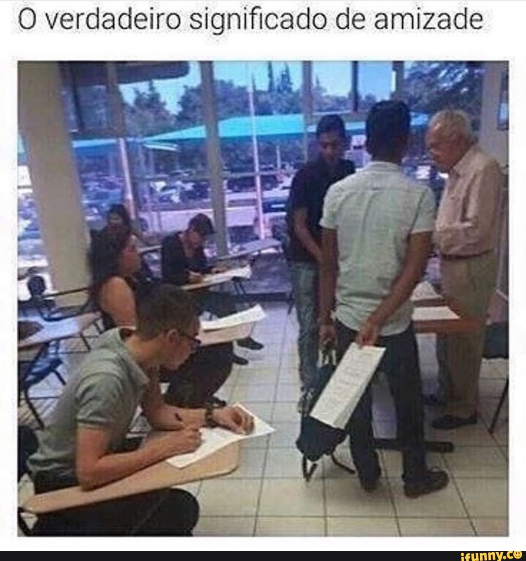 O verdadeiro significado de amizade