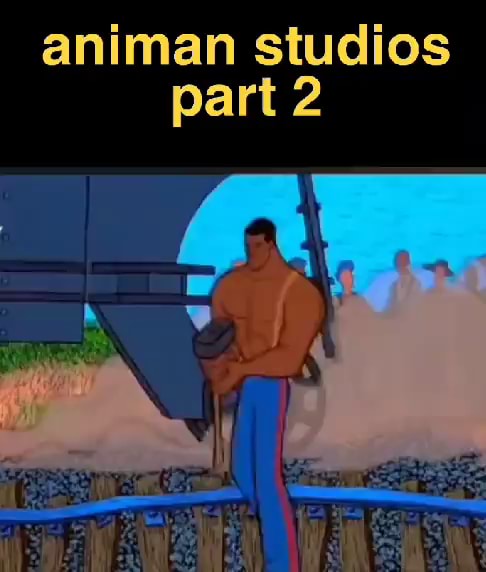 animan studios meme(ballin') on Make a GIF