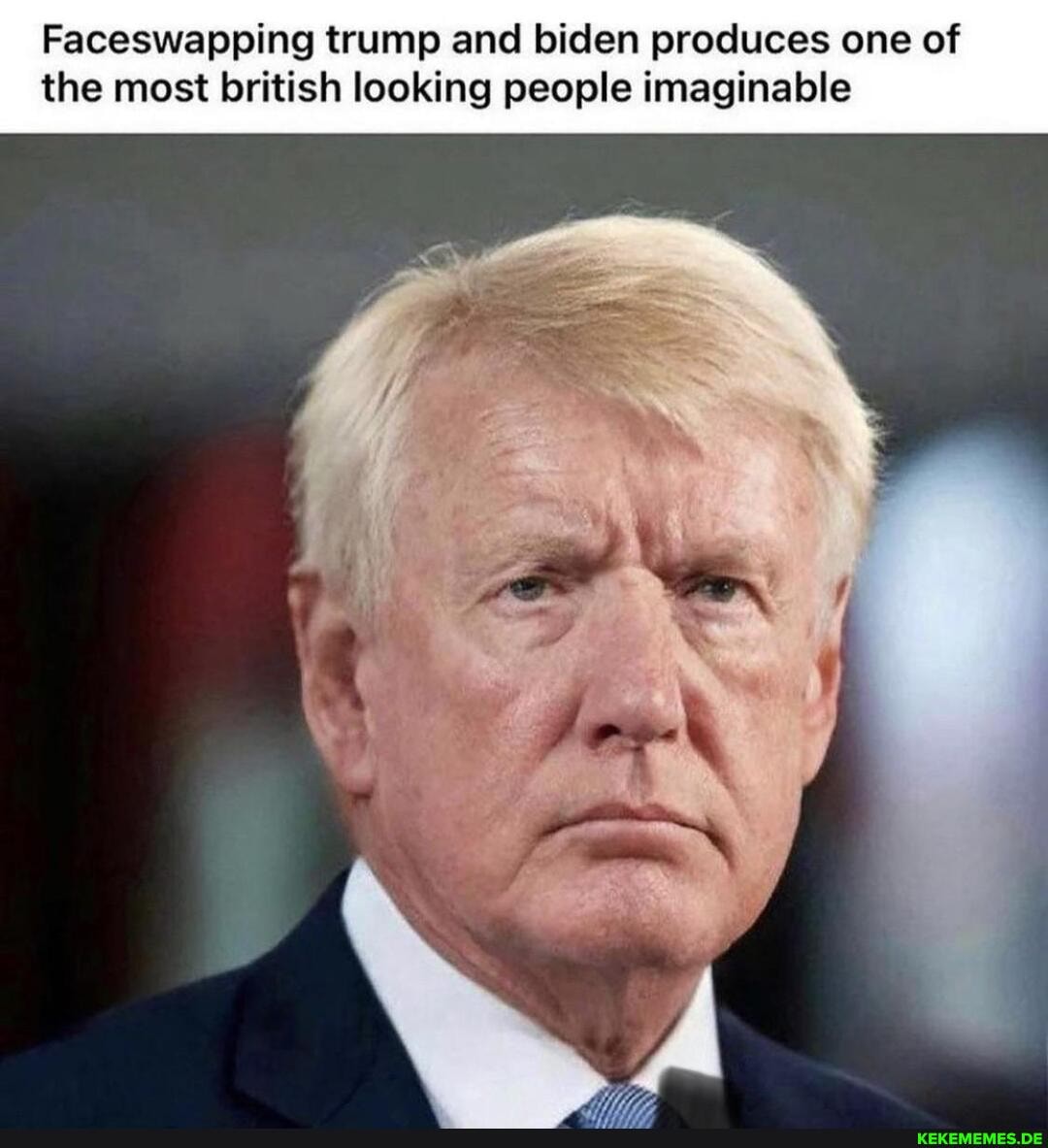 Faceswapping trump and biden produces one of the most british looking people imaginable