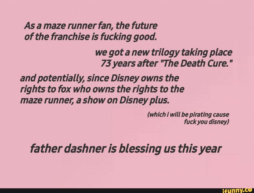 maze runner disney plus