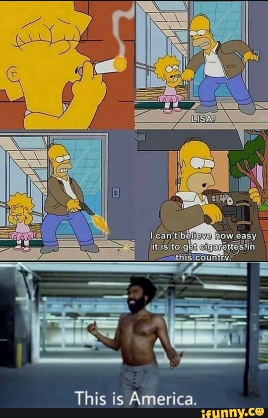 This is America.