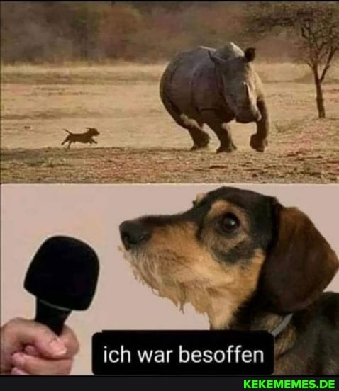 [ich war bes war war besoffen