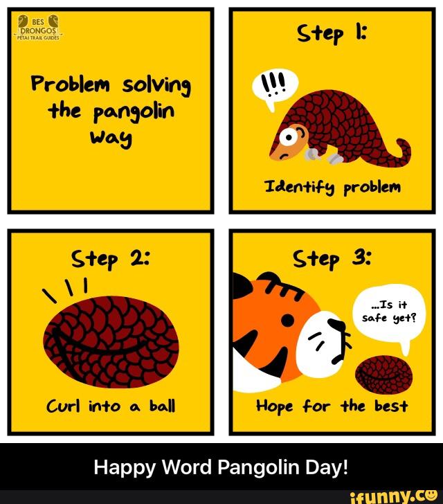 Happy Word Pangolin Day! - Happy Word Pangolin Day!