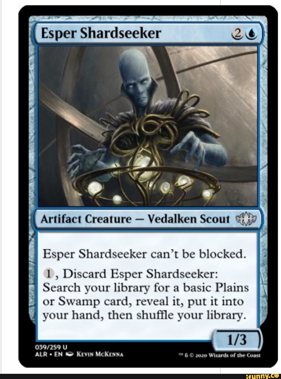 Esper Shardseeker 2 Artifact Creature Vedalken Scout "(y Esper