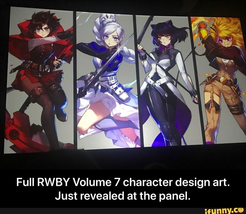 Full Rwby Volume 7 Character Design Art Just Revealed At The Panel