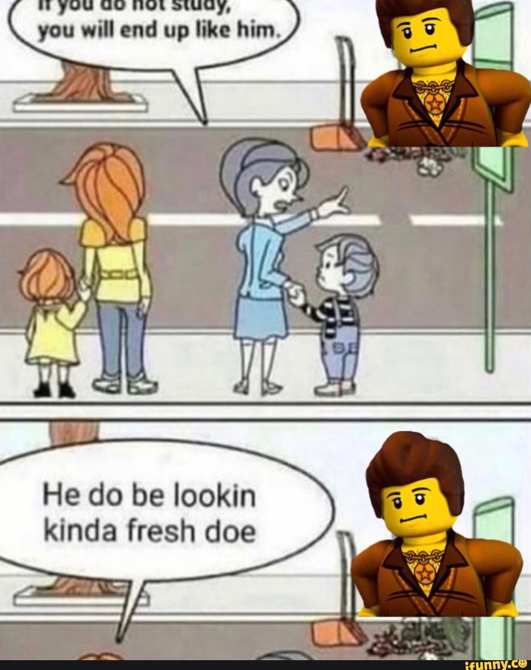 He Do Be Kinda Fresh Doe
