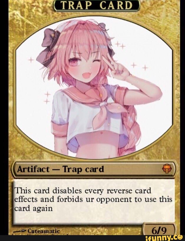 Pe_ TRAP Artifact - Trap card This card disables every reverse card effects  and forbids ur opponent to use this card again 