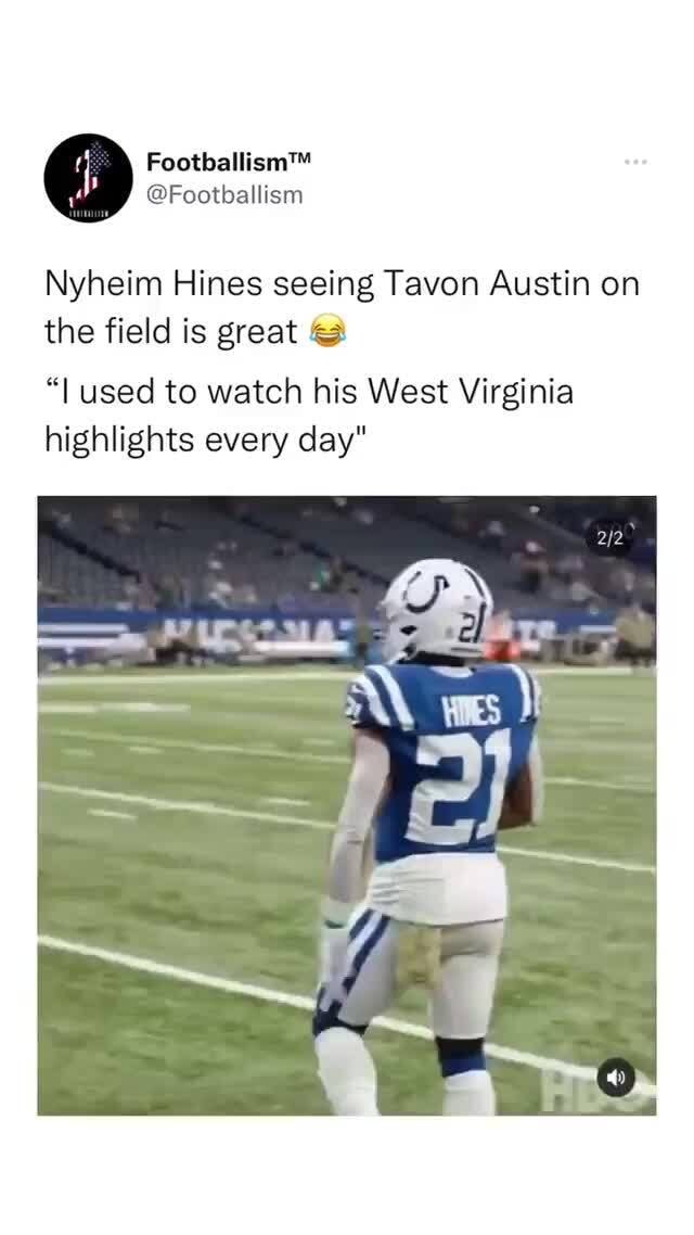 Tavon Austin has a fan in Nyheim Hines, HBO footage shows