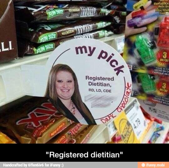 "Registered dietitian" - "Registered dietitian"