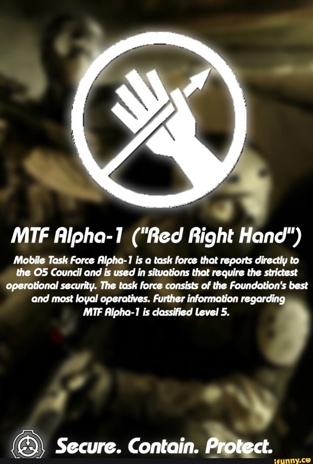 Сцп альфа. SCP mobile task Force Alpha-1. MTF Alpha 1. MTF Alpha-1 Arts. Альфа 1 СЦП.