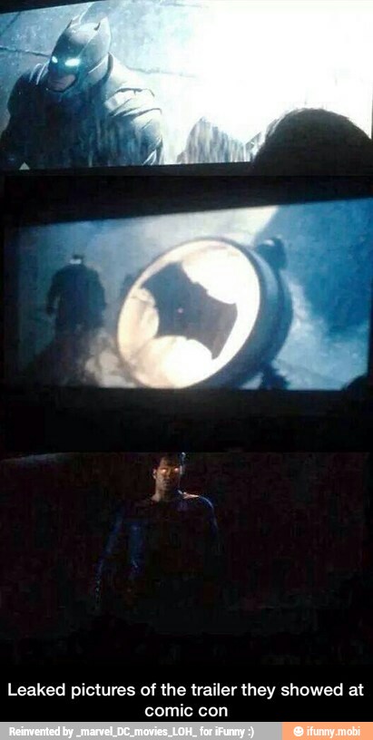 Leaked pictures of the trailer they showed at
comic con