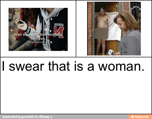 I swear that is a woman.