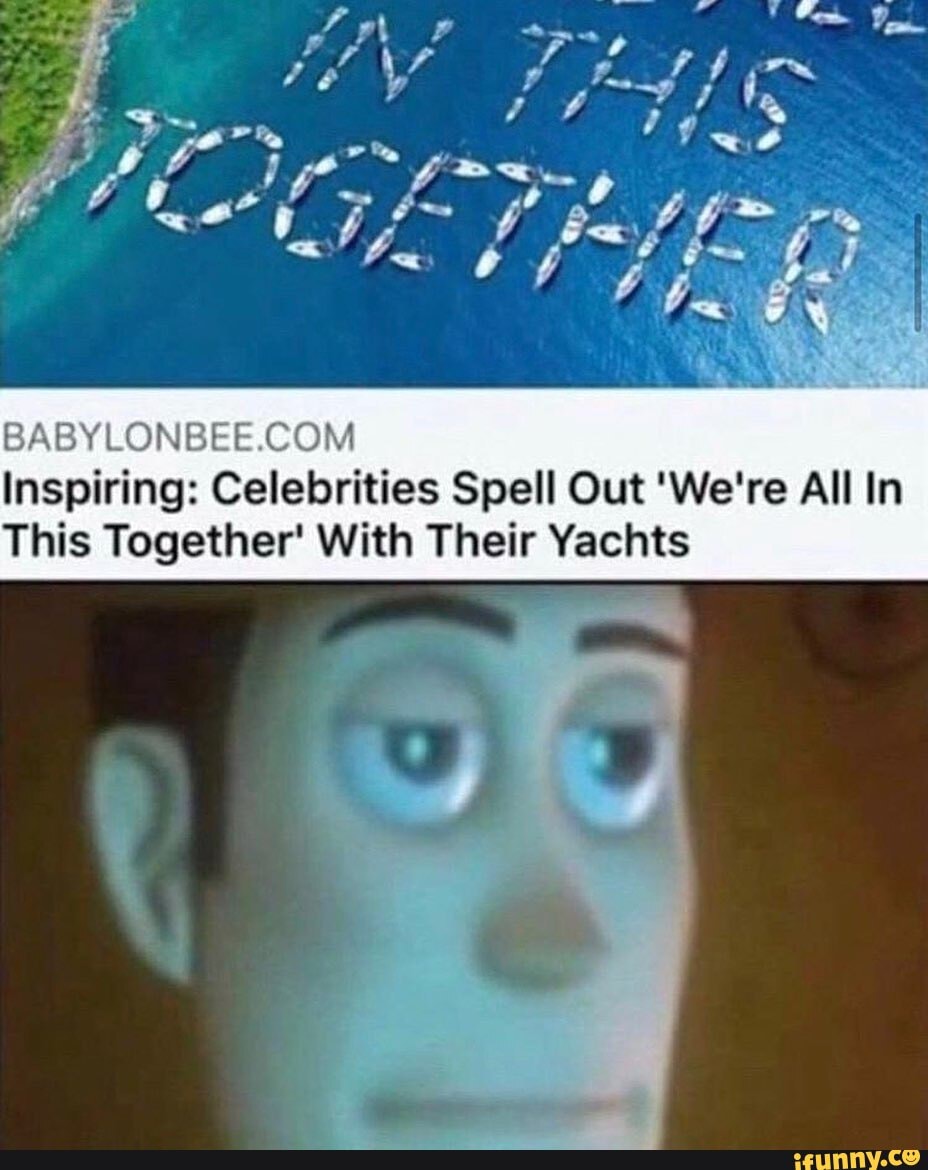 yachts we're all in this together