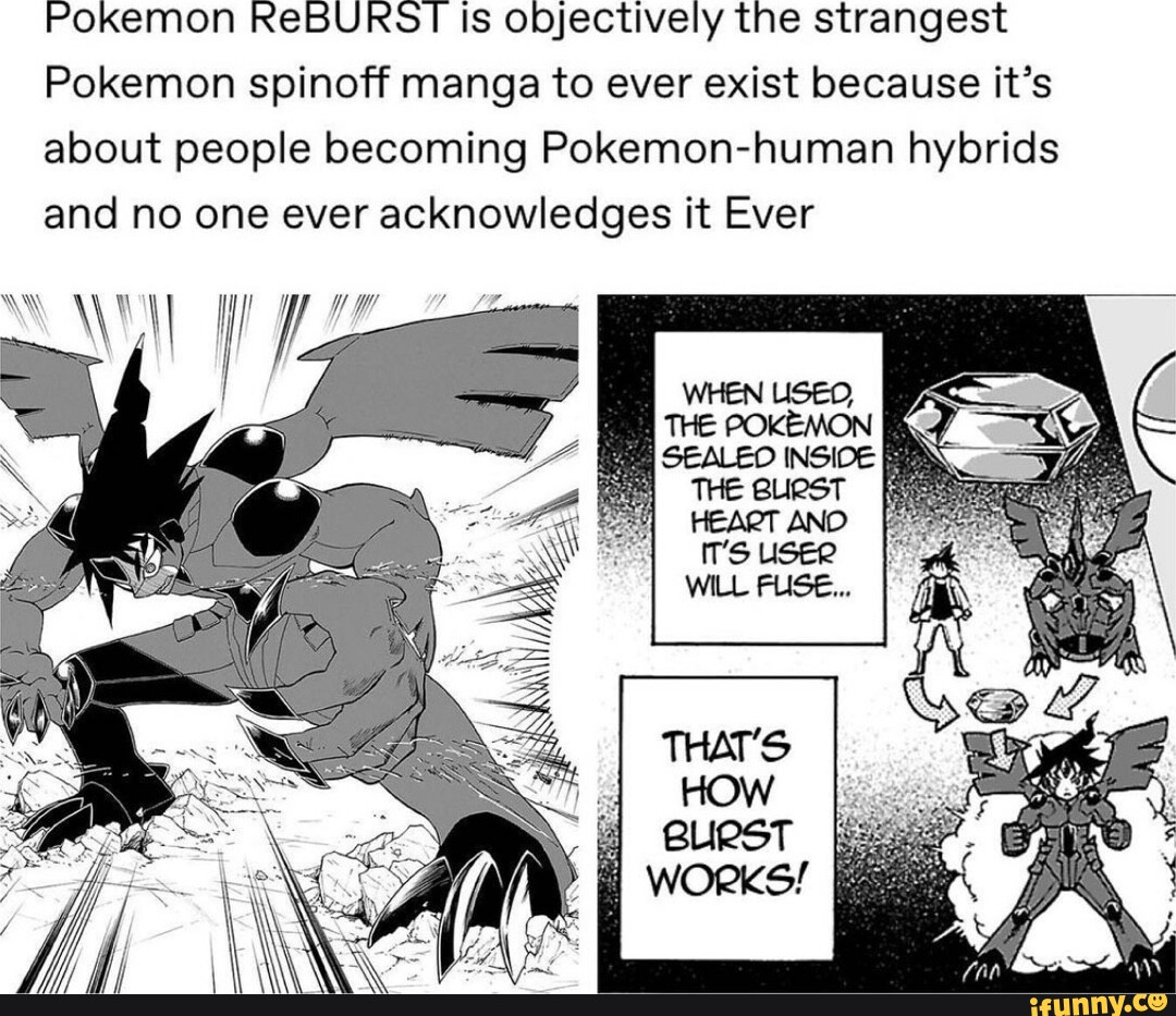 Pokemon ReeBUKST Is Objectively The Strangest Pokemon Spinoff Manga To ...