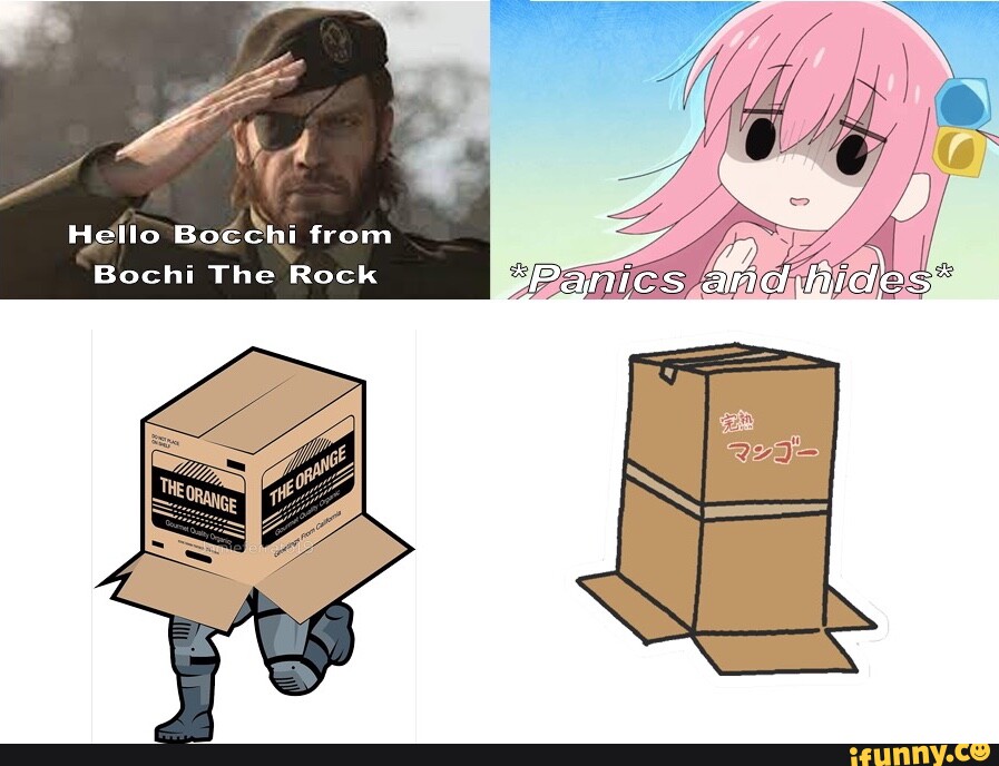 Everyboay talking about Bocchi The Rock Do you recognize me?! it's me!  Hitori Bocchi! - iFunny Brazil