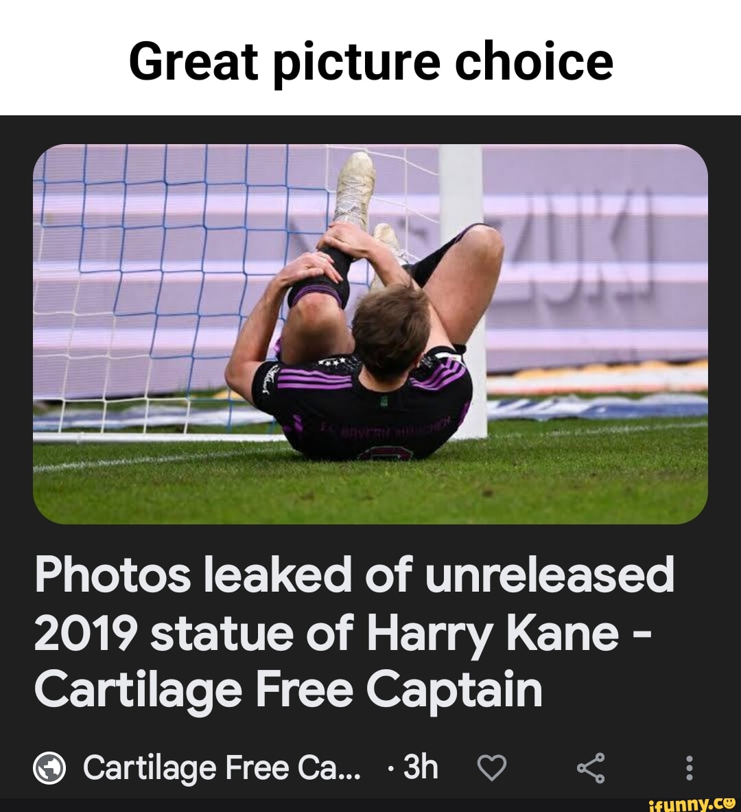 Photos leaked of unreleased 2019 statue of Harry Kane - Cartilage Free  Captain