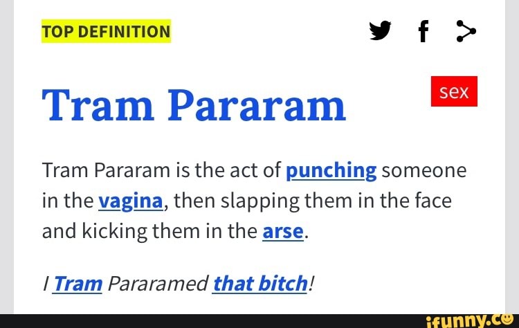 Tram Pararam Nani