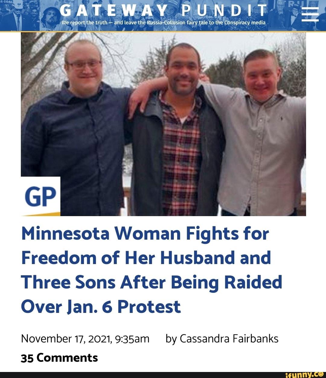 GATEWAY PUNDIT Minnesota Woman Fights for Freedom of Her Husb pic