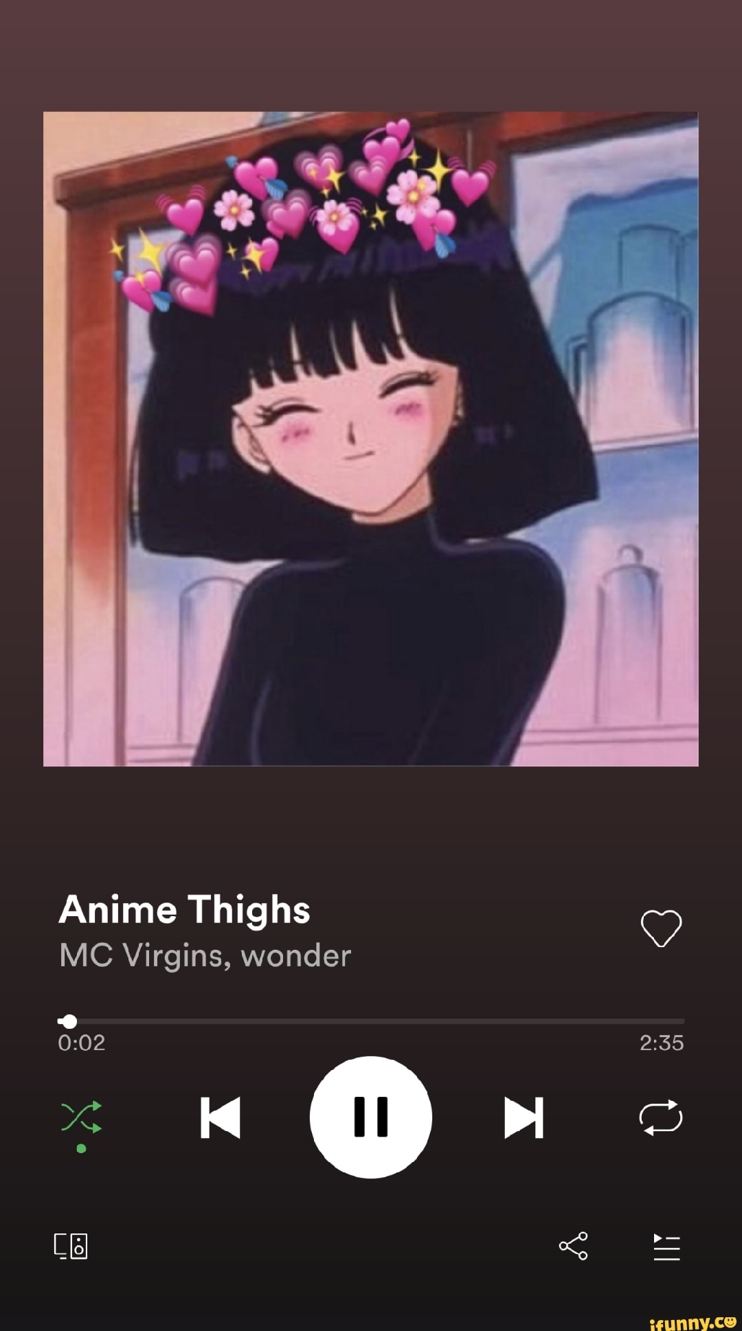 Anime Thighs MC Virgins wonder Cal  iFunny