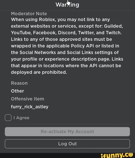 How To Add Your Twitter Profile Link To Roblox 