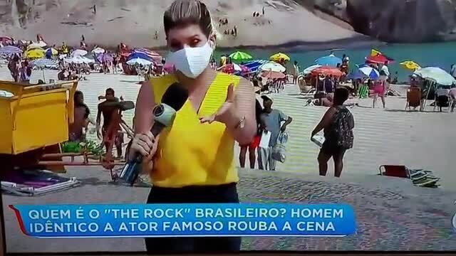 GUEM THE ROCK BRASILEIRO? HOMEM = IDÊNTICO ATOR FAMOSO ROU CENA ( -  iFunny Brazil