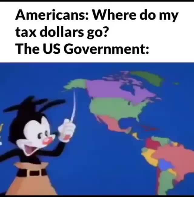 Americans: Where do my tax dollars go? The US Government: - )