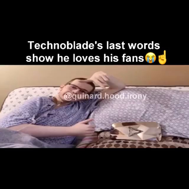 The Last Words of Technoblade 