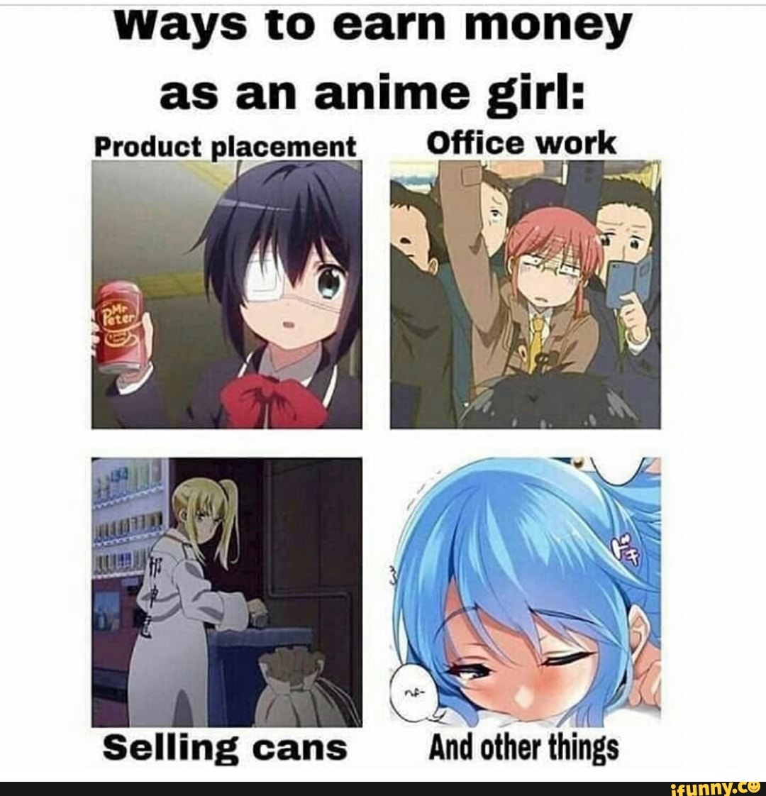 Anime Money GIF  Anime Money Gold Digger  Discover  Share GIFs
