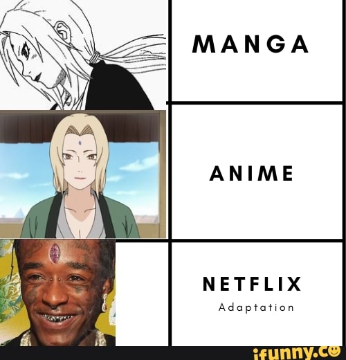 MANGA NETFLIX Adaptation - iFunny