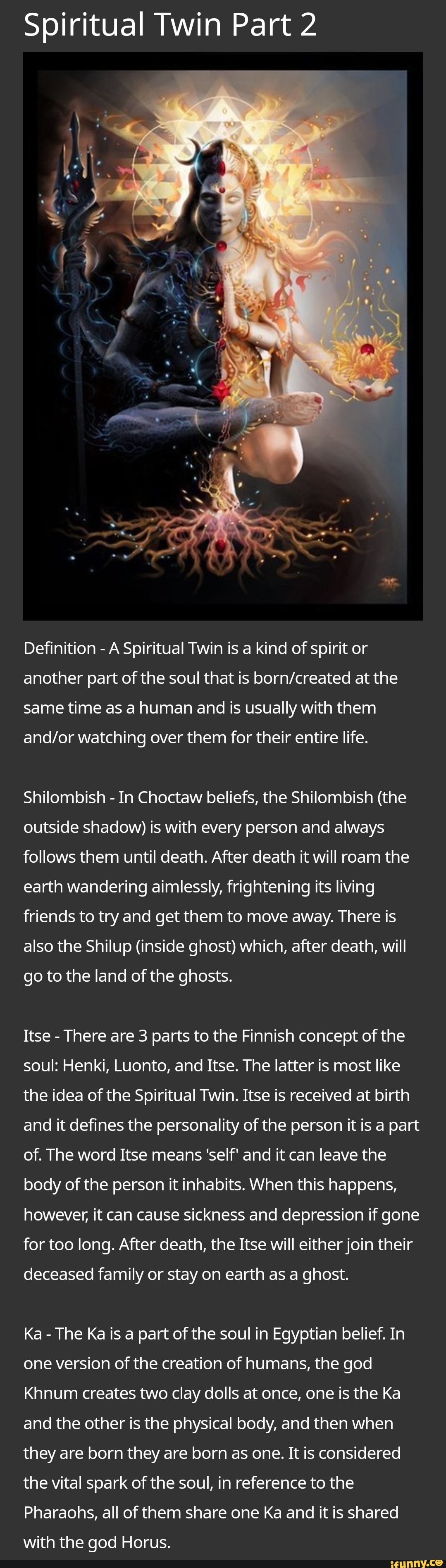 Spiritual Twin Part 2 Cc I Definition - A Spiritual Twin Is A Kind Of ...