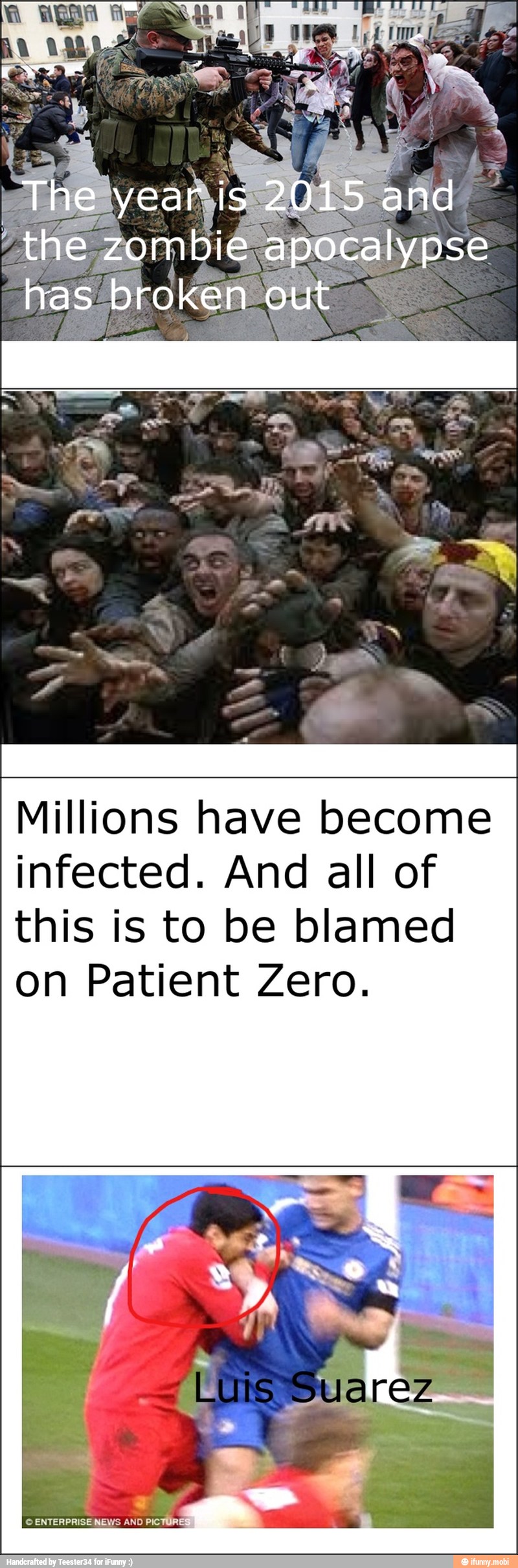 Millions have become
infected. And all of
this is to be blamed
on Patient Zero.