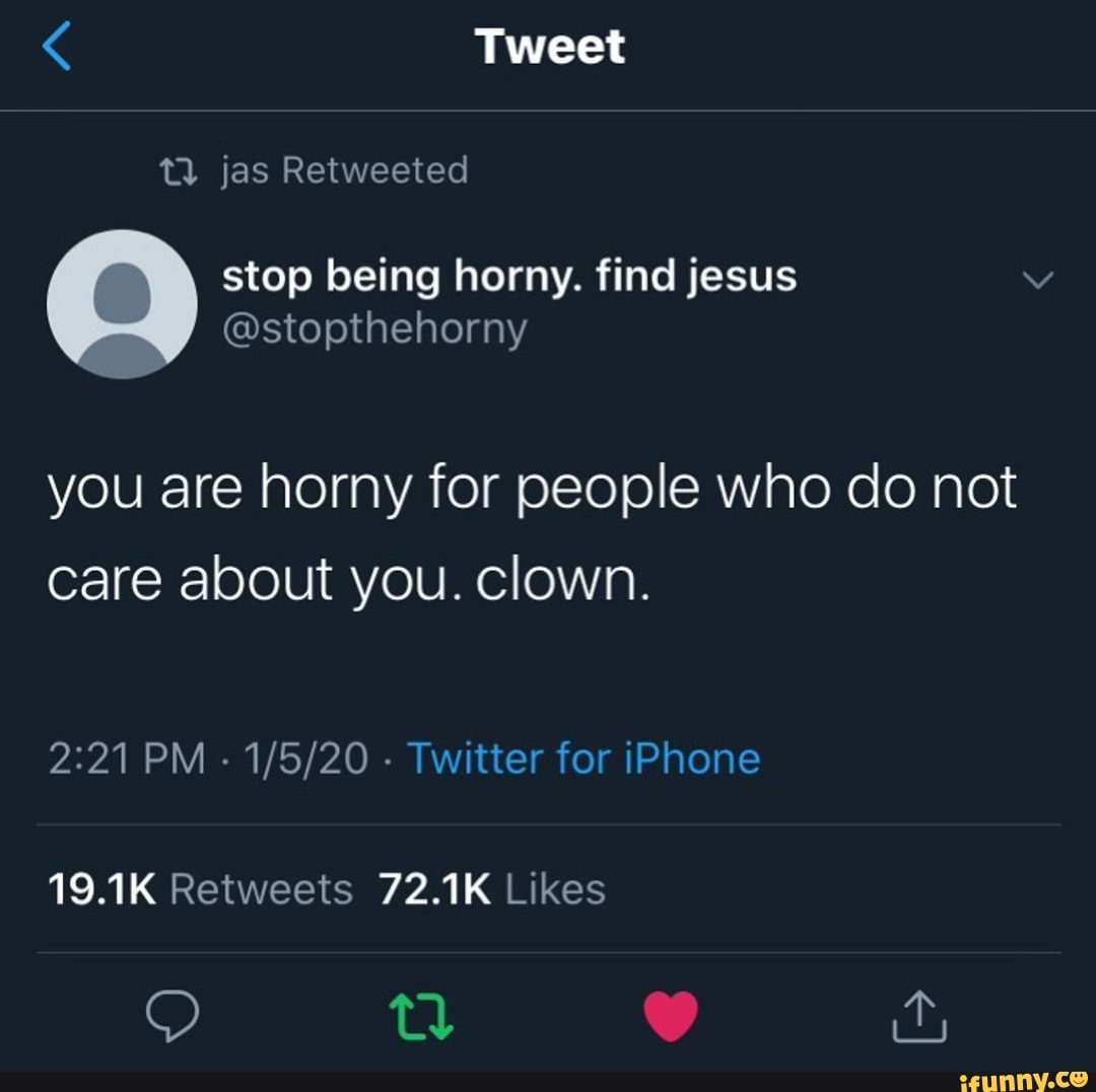 People being horny