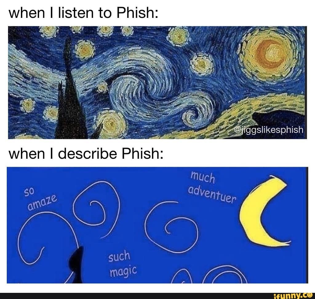 when I listen to Fish;