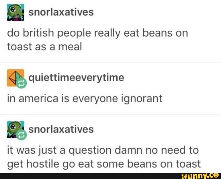 Do British People Really Eat Beans On Toast