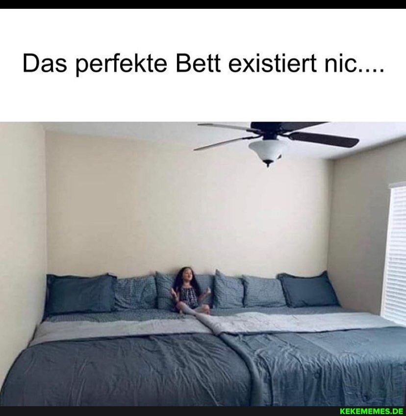 Das perfekte Bett existiert nie....