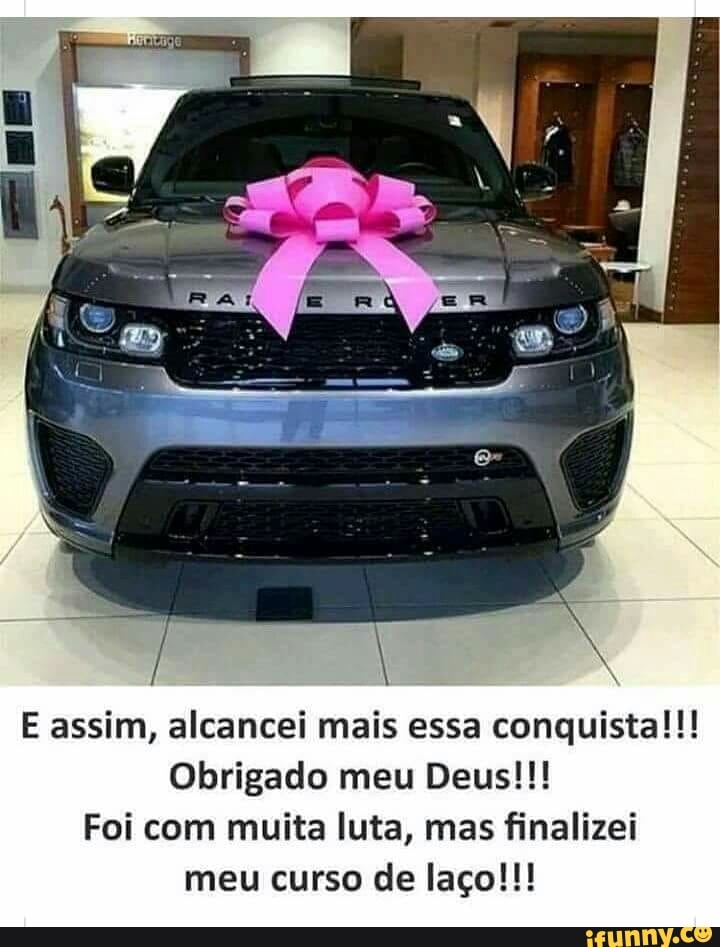 E assim, alcancei mais essa conquista!!!
Obrigado meu Deus!!!
Foi com muita luta, mas finalizei
meu curso de laço!!!
