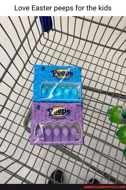 Love Easter peeps for the kids
= LT