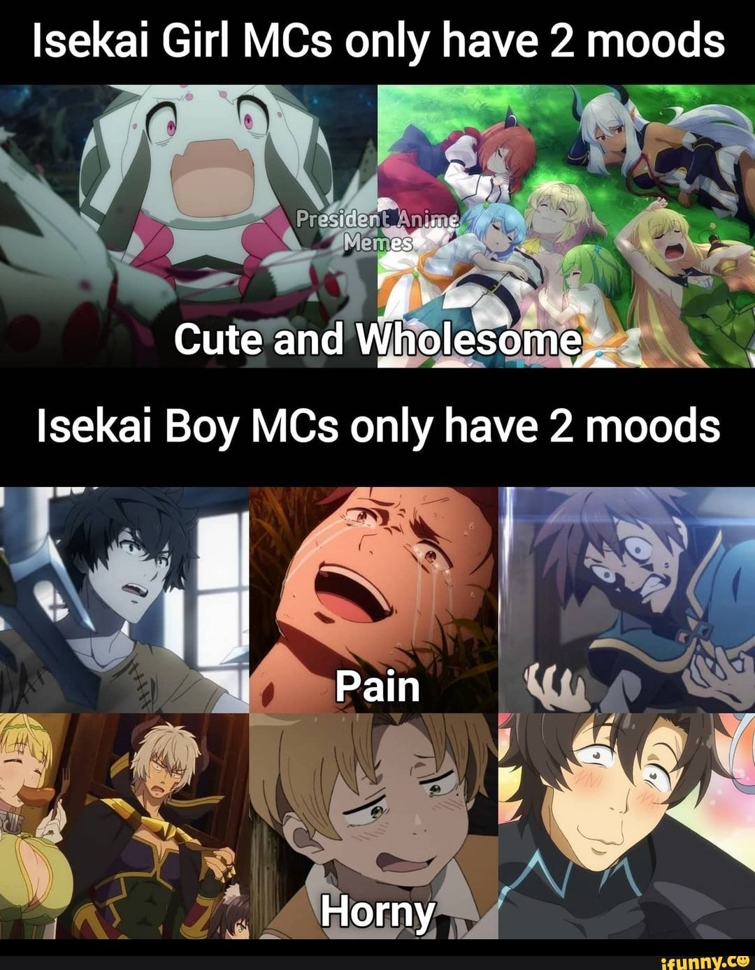 Isekai MCs in a nutshell : r/goodanimemes