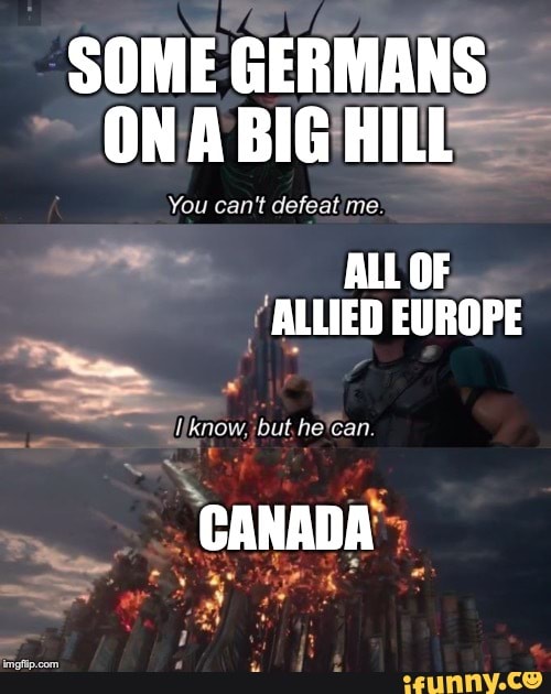 You can't defeatime.
ALLIED EUROPE
'CANADA'